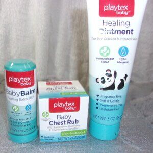 M-52 (NEW) SET OF 3 PLAYTEX BABY SKIN ITEMS
